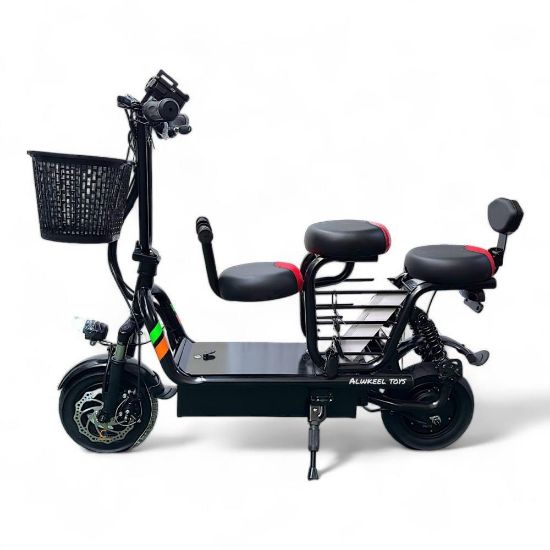 صورة سكوتر بسلة أمامية 3 كراسي 48 فولت 1200 واط